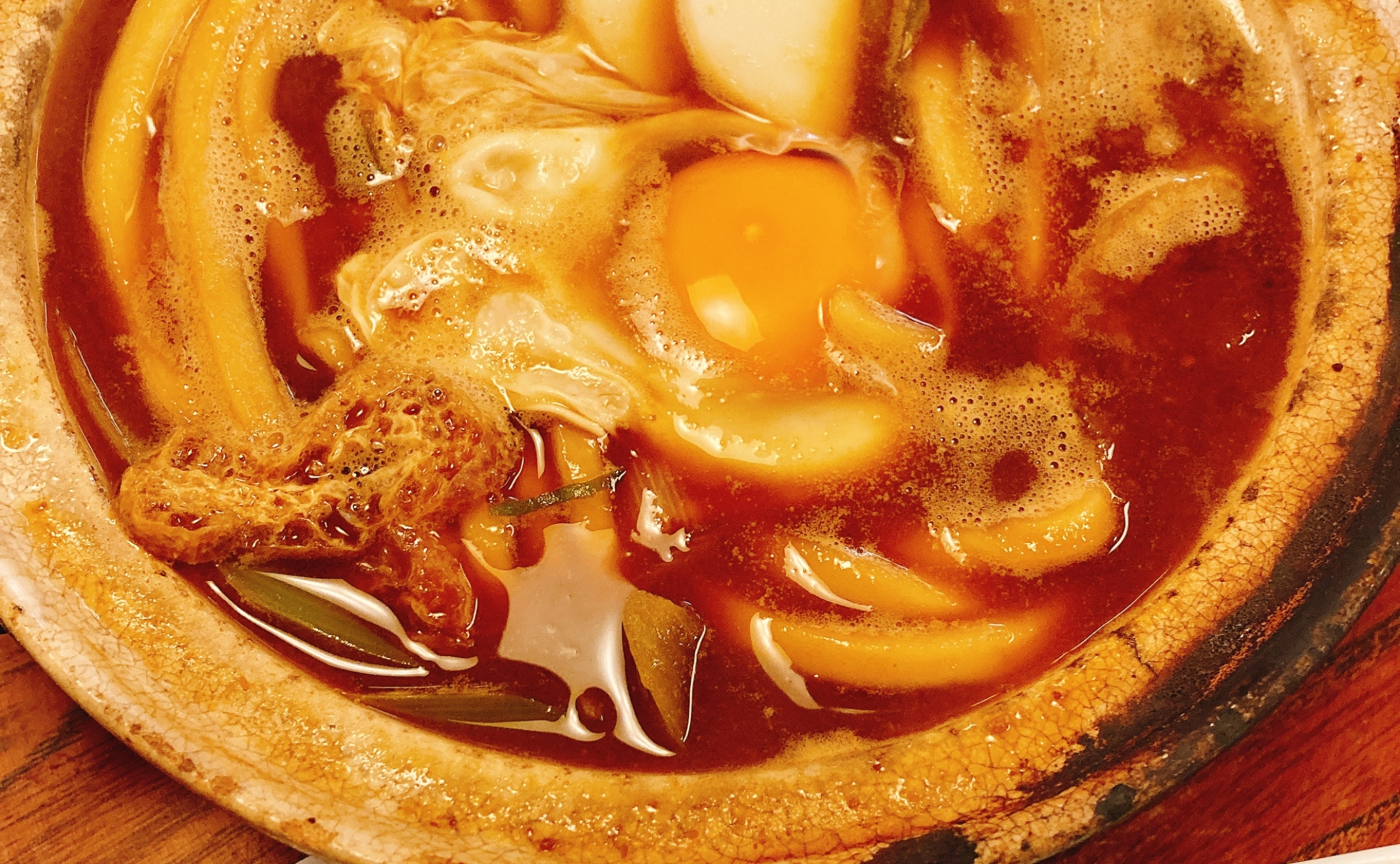味噌煮込みうどん美味しかったです！