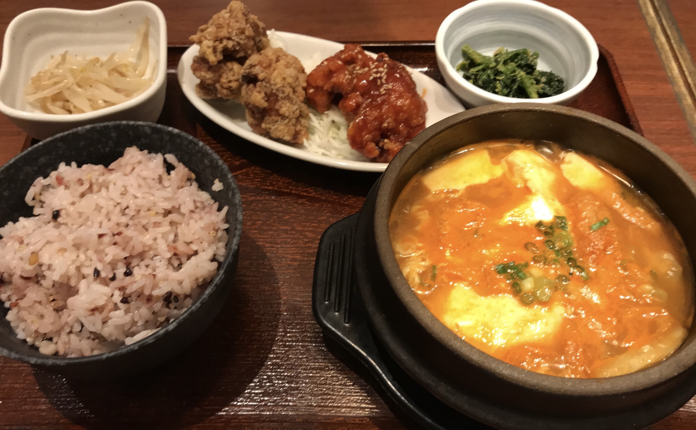 ニューオープンの韓国料理