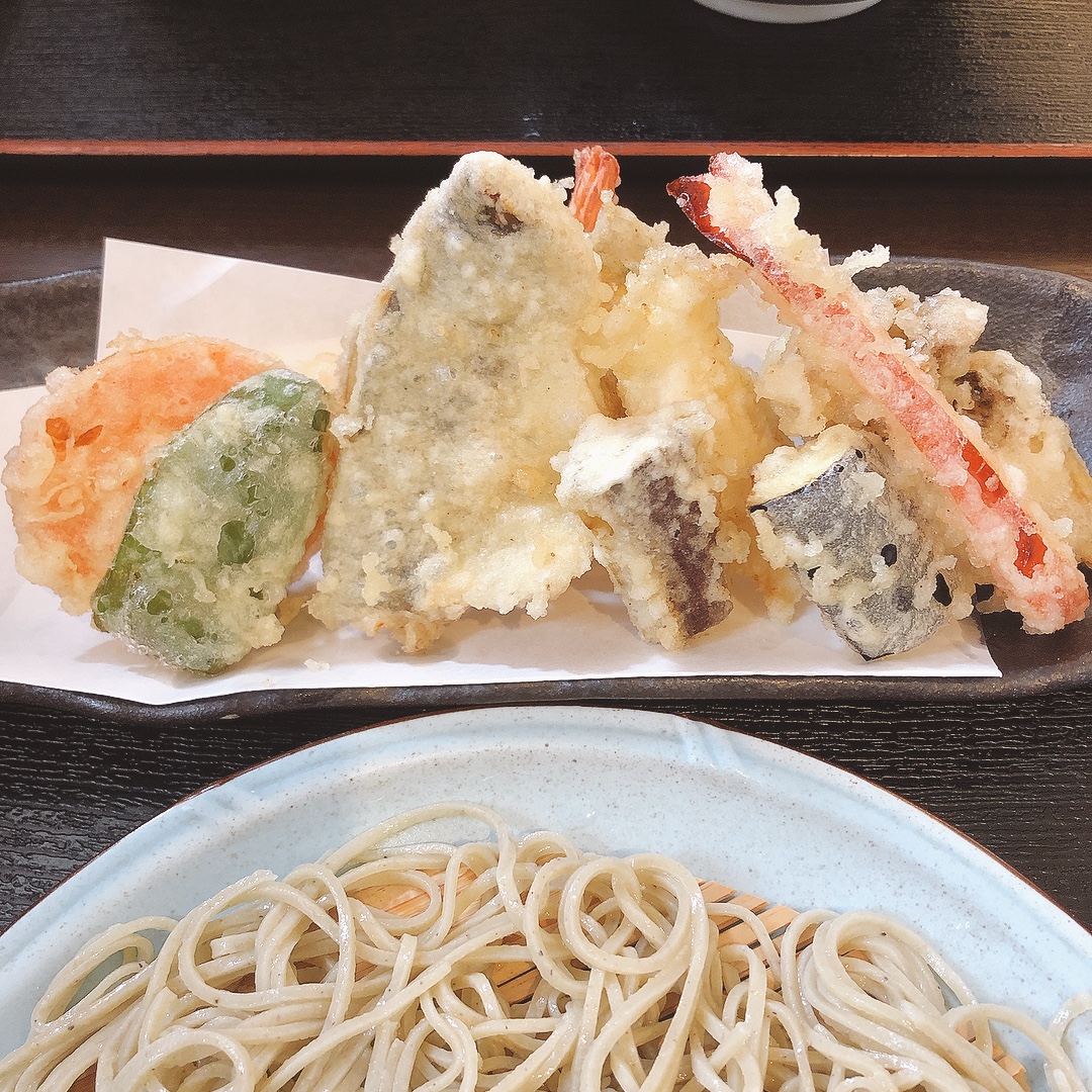 蕎麦&amp;天ぷらランチ