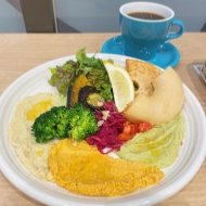 ベーグル、ドリンクおかわり自由！