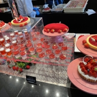 ヒルトン　ウインタービュッフェ🍓
