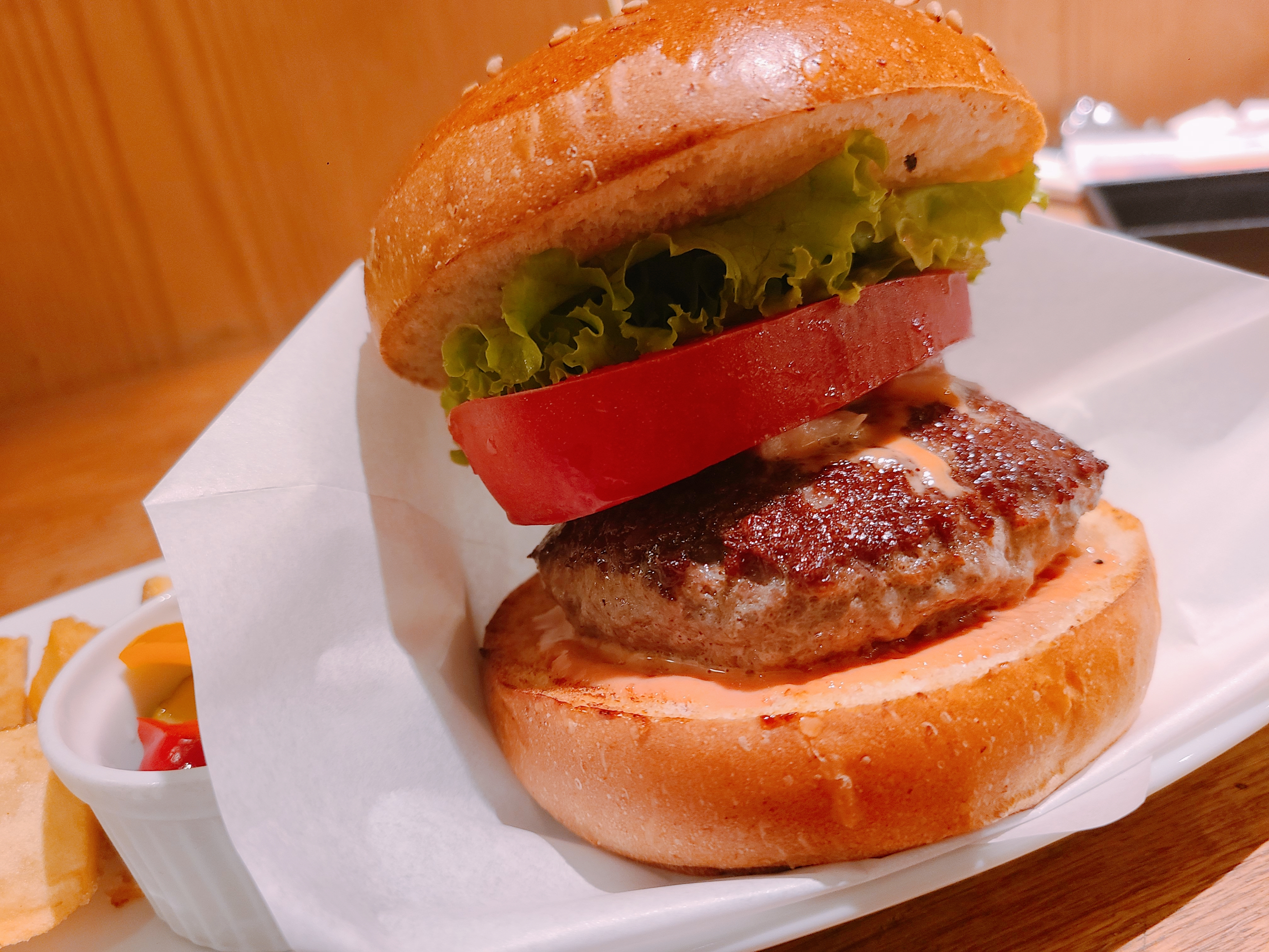 愛知の味ハンバーガー🍔