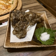 沖縄料理屋さんのもずく天ぷら