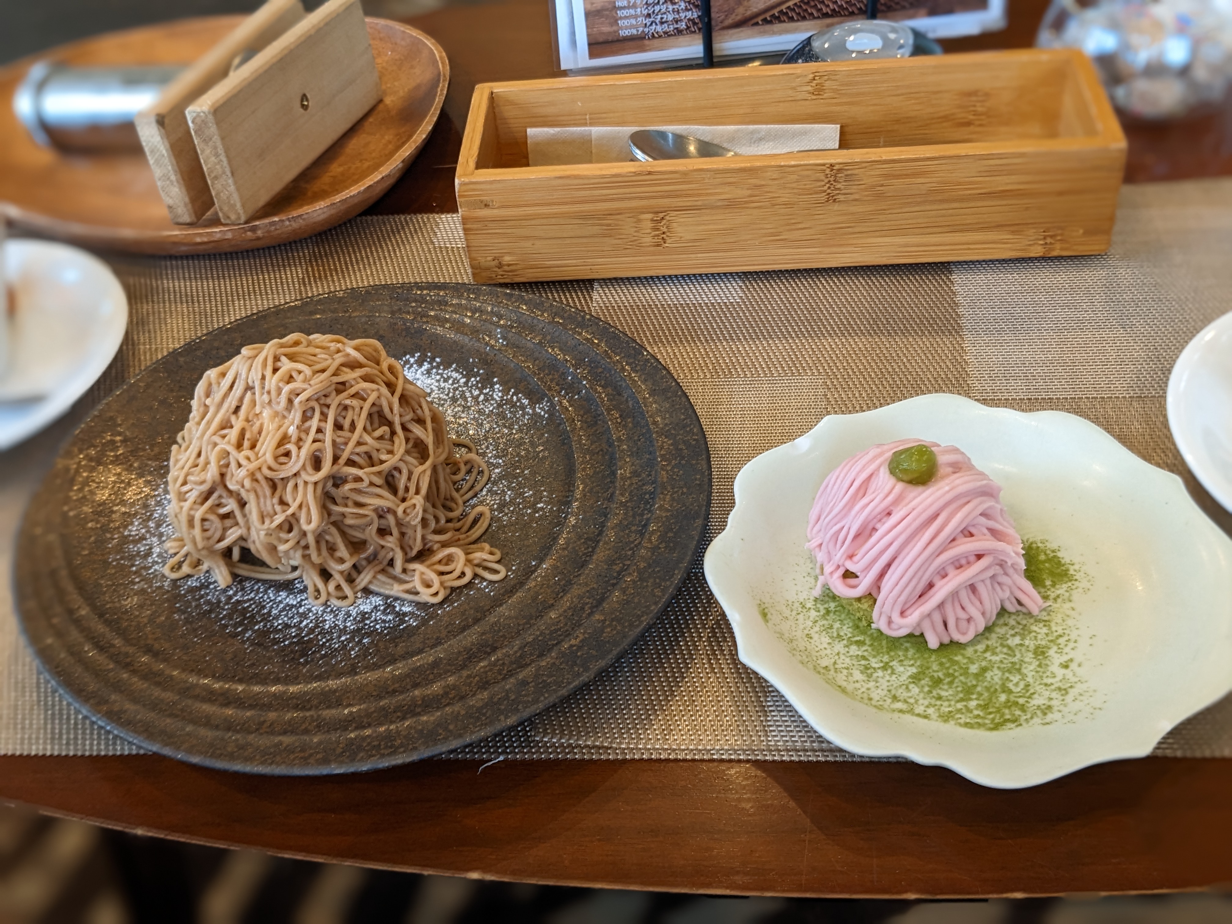 ボンファムでスイーツタイム