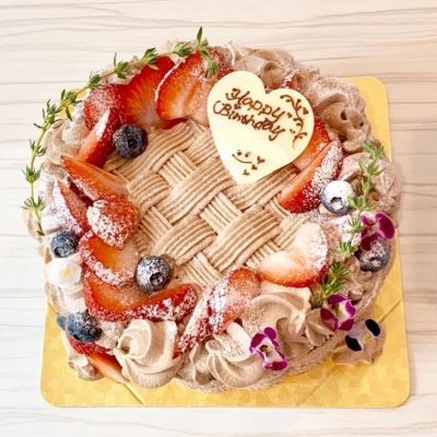 チョコレートクリームのショートケーキ｜お菓子と贈り物のアトリエ AILES