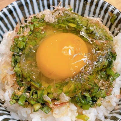 やみつき卵かけご飯｜蕎麦ROKU